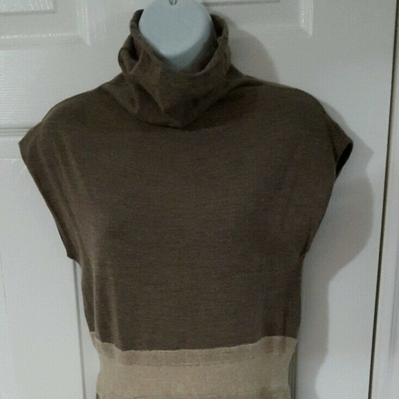 Tru Trussardi Dresses & Skirts - Tru Trussardi Virgin Wool Sleeveless High Neck